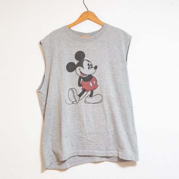 Disney Other - Vintage Mickey Mouse- Disney Sleeveless Size L